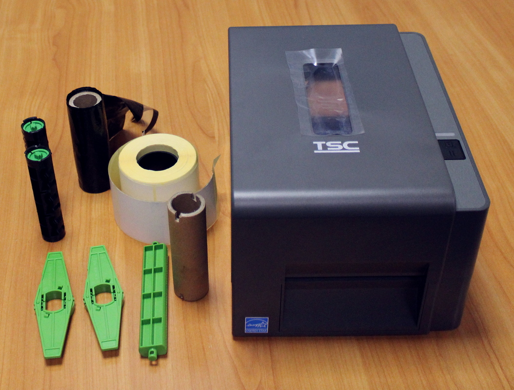 Печать TSC TE200 без ленты как настроить и как установить принтер tsc-te 200