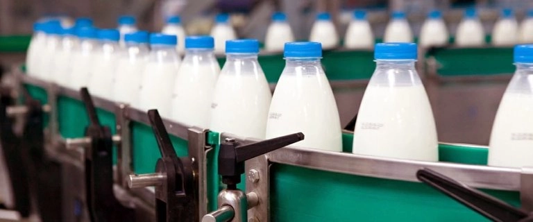 Промышленная маркировка на производстве молочной продукции, растительного масла, сладкой воды и соков